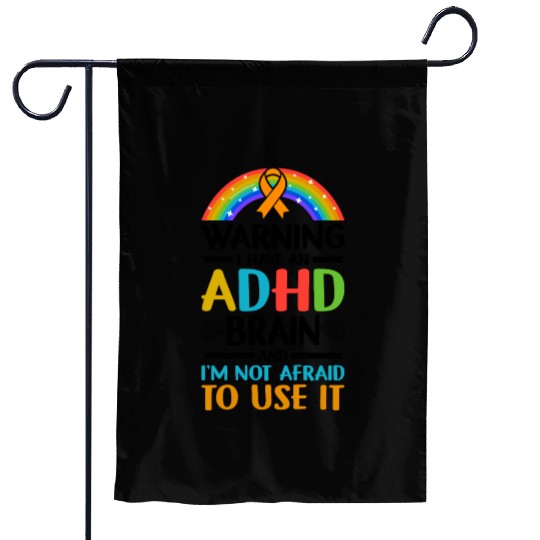 Autism Awareness Neurodivergent ADHD Garden Flags