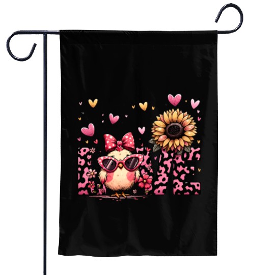Valentine Retro, Happy Valentines Day Garden Flags