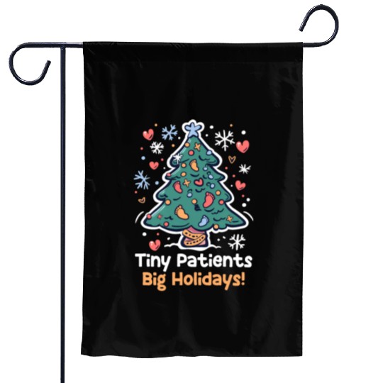 NICU Christmas Tiny Patients, Big Holidays! Garden Flags