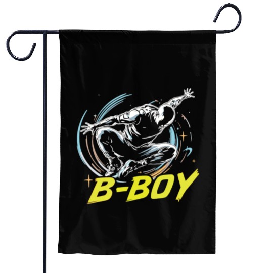 B-Boy Breakdance Breakdancer Urban Hip Hop Garden Flags