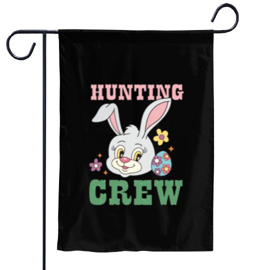 Happy Easter Day, Easter Bunny Garden Flags
