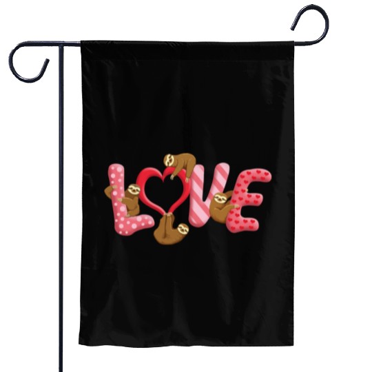 Valentines Day, Valentine Retro Garden Flags