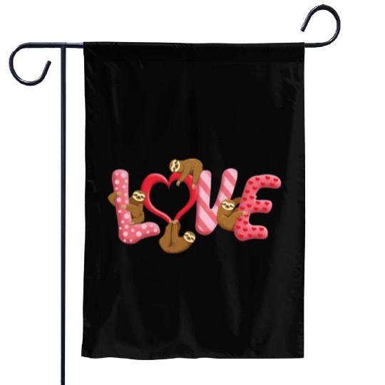 Valentines Day, Valentine Retro Garden Flags