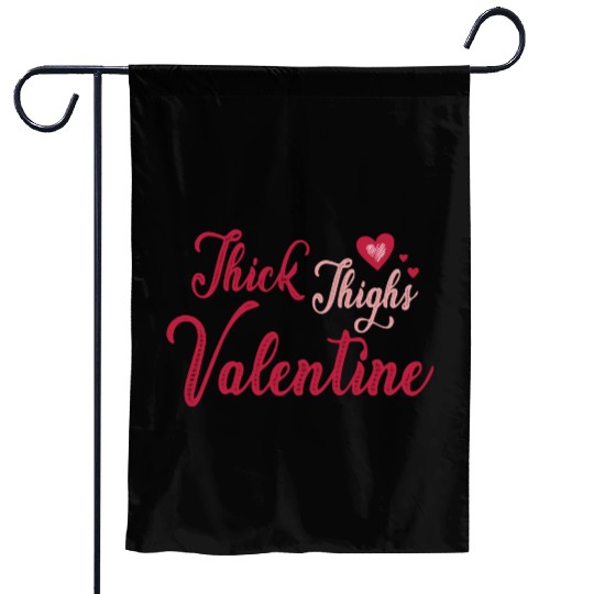 Valentine Day, Coquette Valentine Garden Flags