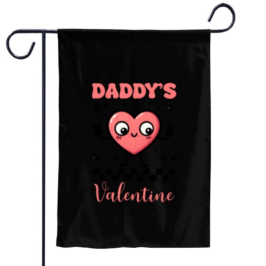 Valentine Day, Coquette Valentine Garden Flags