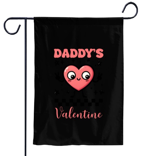 Valentine Day, Coquette Valentine Garden Flags