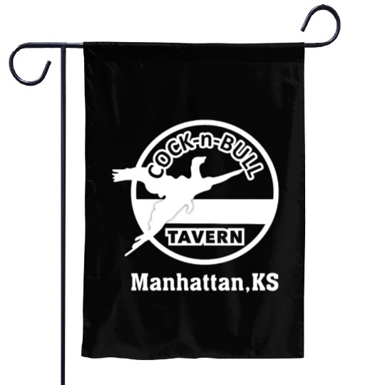 Cock N Bull Tavern Manhattan Garden Flags
