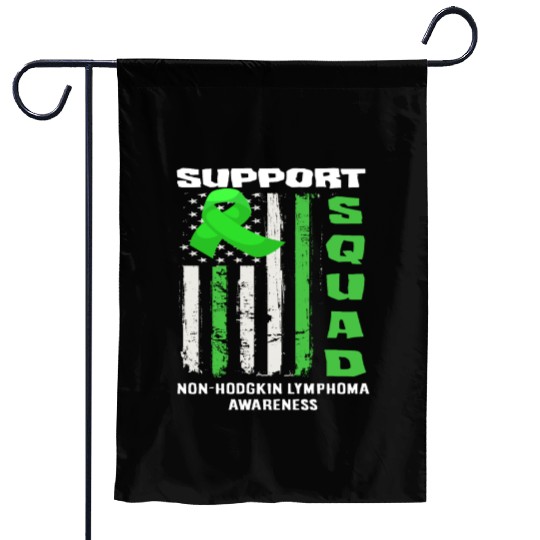 Non-Hodgkin Lymphoma Awareness Support Squad Garden Flags