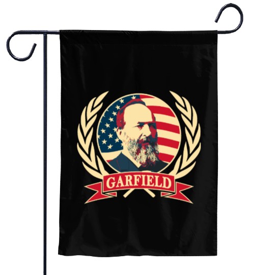 President James Abraham Garfield Garden Flags