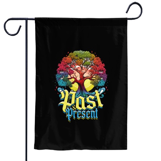 Genealogy Genealogist Past & Present Garden Flags