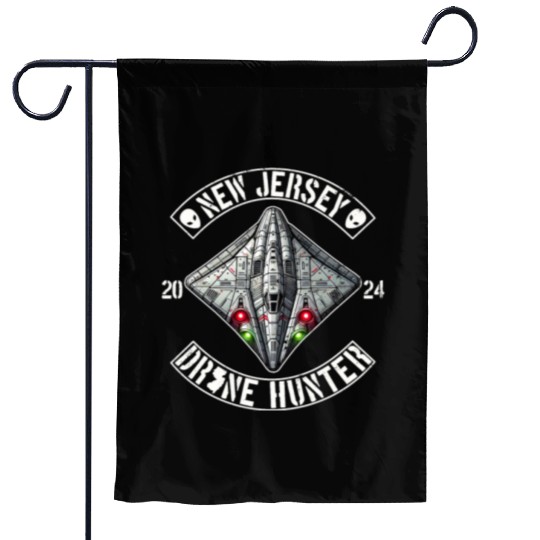 New Jersey Drone Hunter | NJ Drones Aliens UAPs Garden Flags