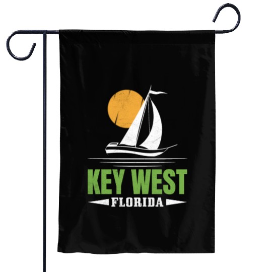 KEY-WEST FLORDIA Sailing West Keys Sailing Outfit Garden Flags