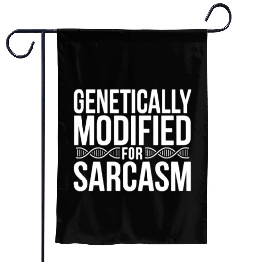 Sarcastic Genealogy DNA Test Genetics Biologist Garden Flags