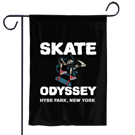 Skate Odyssey – Hyde Park Skate Shop Garden Flags