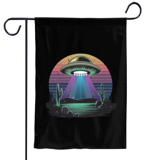 Sci-fi Adventure Garden Flags