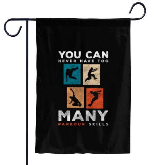 Freerunner Extreme Sport Underground Adventure Garden Flags
