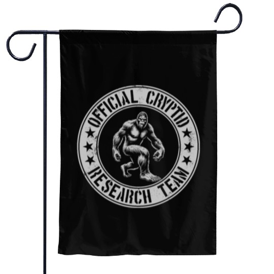 Official Cryptid Research Team Cryptids Sasquatch Garden Flags
