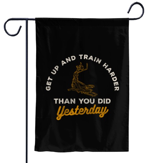 Training Endurance Running Garden Flags