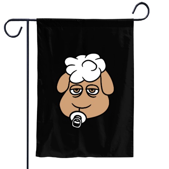 Sheep Baby Toddler Face Pacifier Child Head Lamb Garden Flags