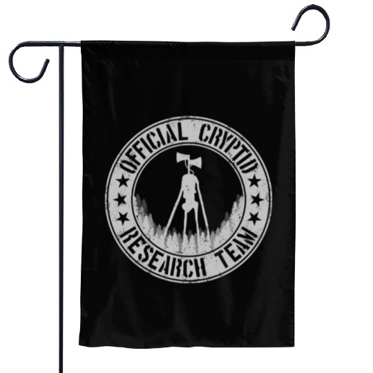 Cryptid Research Team Sirenhead Aliens Siren Head Garden Flags