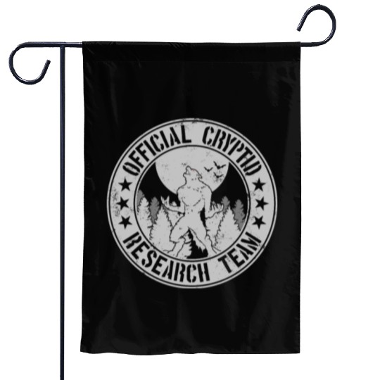 Cryptid Research Team | Werewolf Folklore Dogman Garden Flags