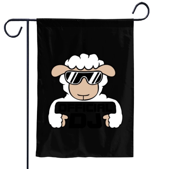 Sheep Official Dj Sunglasses Party Lamb Music Cool Garden Flags