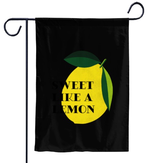 Sweet like a lemon Fruit Citrus Yellow Summer Garden Flags
