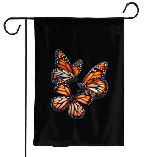 Monarch Butterflies Butterfly Lover Lepidopterist Garden Flags