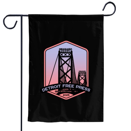 Detroit Free Press - Half Marathon – 13.1 – 2025 Garden Flags