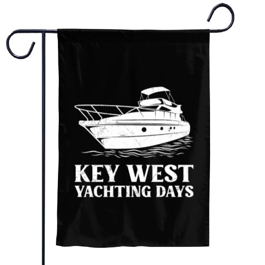 KEY-WEST YACHTING DAYS Florida Keys Sunshine-State Garden Flags