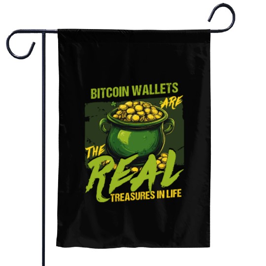 St Patricks Day Bitcoin Wallets The Real Treasures Garden Flags