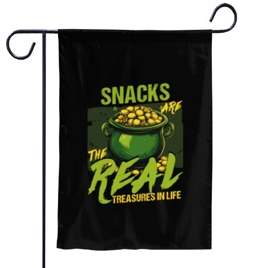 St Patricks Day Snacks Are the Real Treasures in Garden Flags