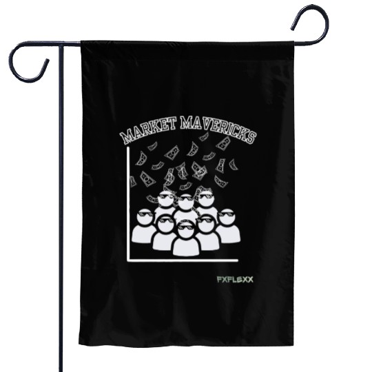 Market Mavericks Garden Flags