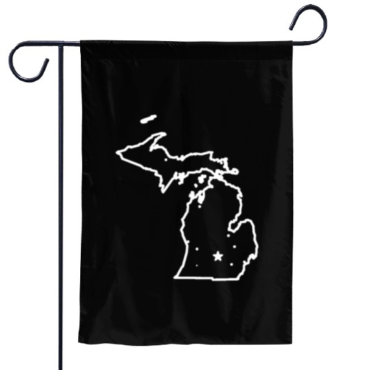 Michigan The Great Lakes State USA Cool Garden Flags Am