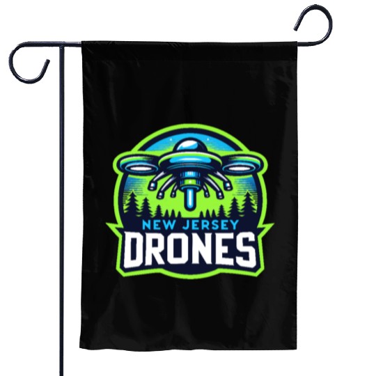 New Jersey Drones Garden Flags