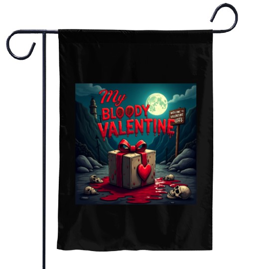 My bloody Valentine Garden Flags