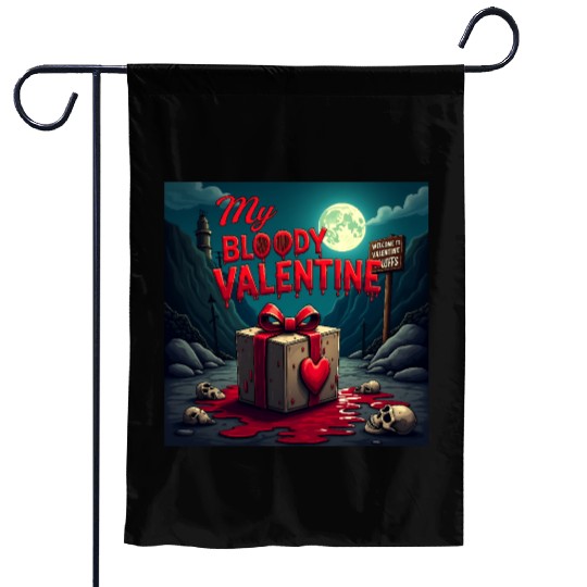 My bloody Valentine Garden Flags