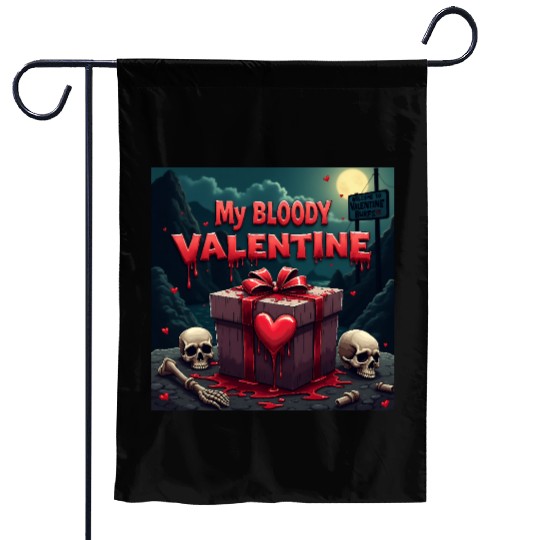 My bloody Valentine Garden Flags