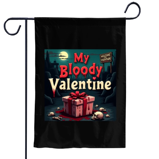 My bloody Valentine Garden Flags