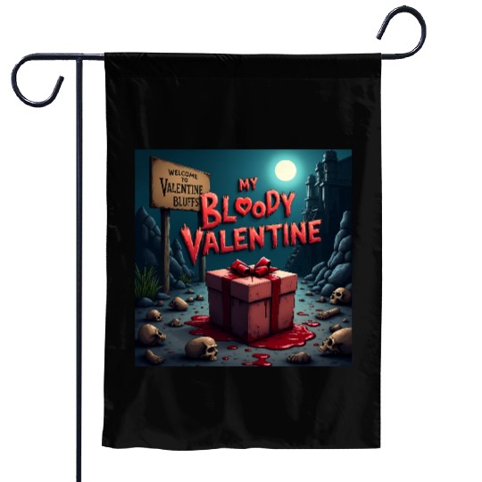 My bloody Valentine Garden Flags