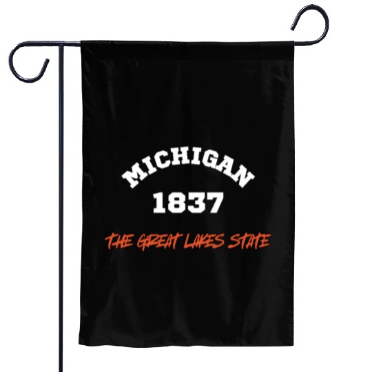 SAILING STRONG IN THE GREAT LAKES STATE Garden Flags