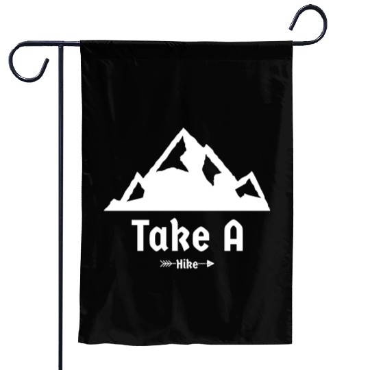 Take a Hike – Mountain Hike Adventure Garden Flags Garden Flags