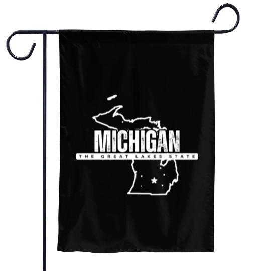 MICHIGAN THE GREAT LAKES STATE SAILING STRONG IN T Garden Flags