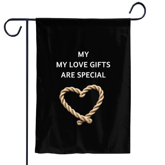 Funny BDSM Valentine My Love Gifts Are Special Garden Flags
