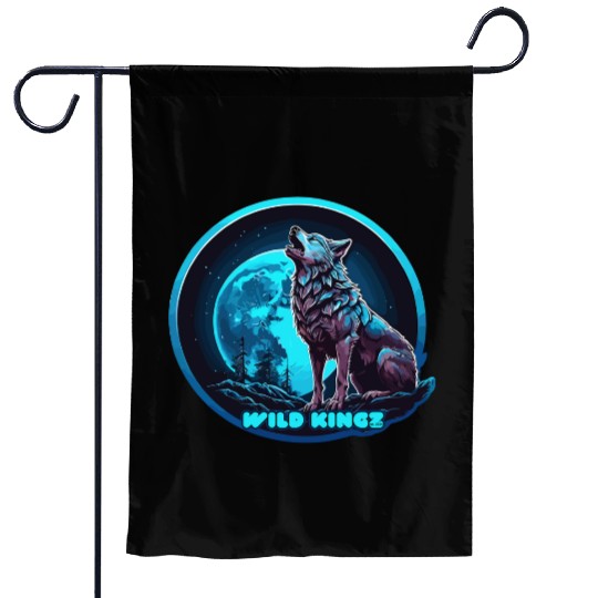 Midnight Garden Flags