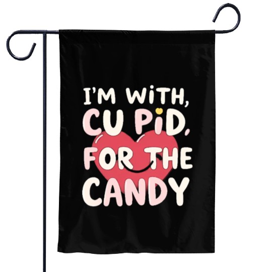 Cupid Candy Garden Flags
