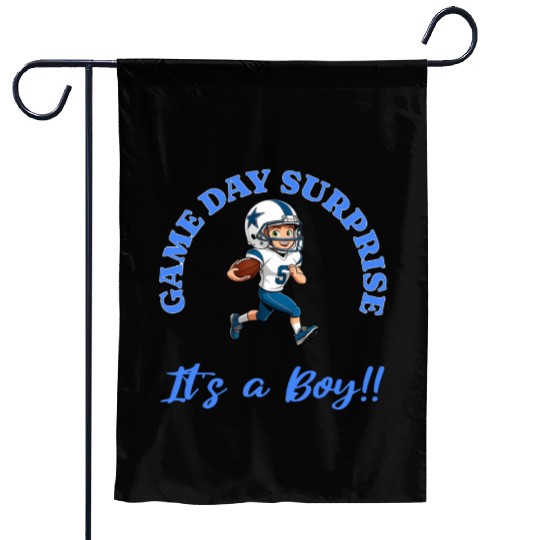 Game Day Surprise for Football Lovers Its a Boy Garden Flags
