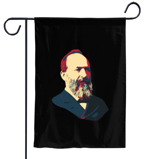 President James Abraham Garfield Garden Flags