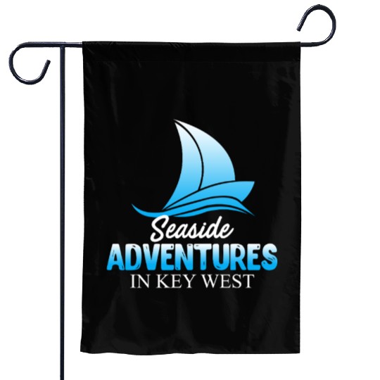 FLORIDA KEYS SEA ADVENTURES IN KEY-WEST Keys Garden Flags