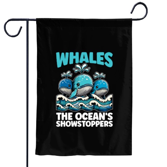 Whales The Ocean's Marine Animal Whale Watching Garden Flags